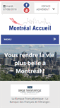 Mobile Screenshot of montrealaccueil.org